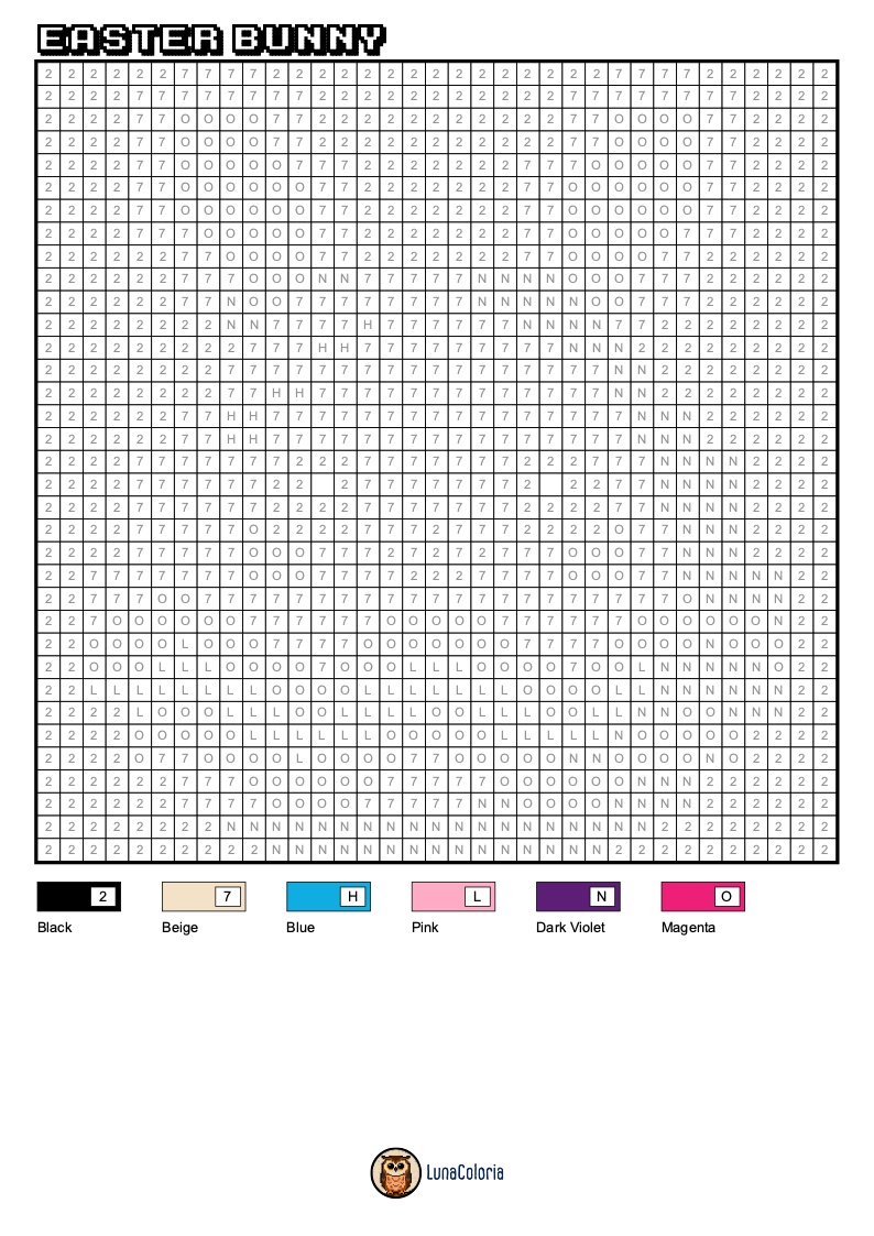 Insta Pinterest Facebook Numbers Palette 1